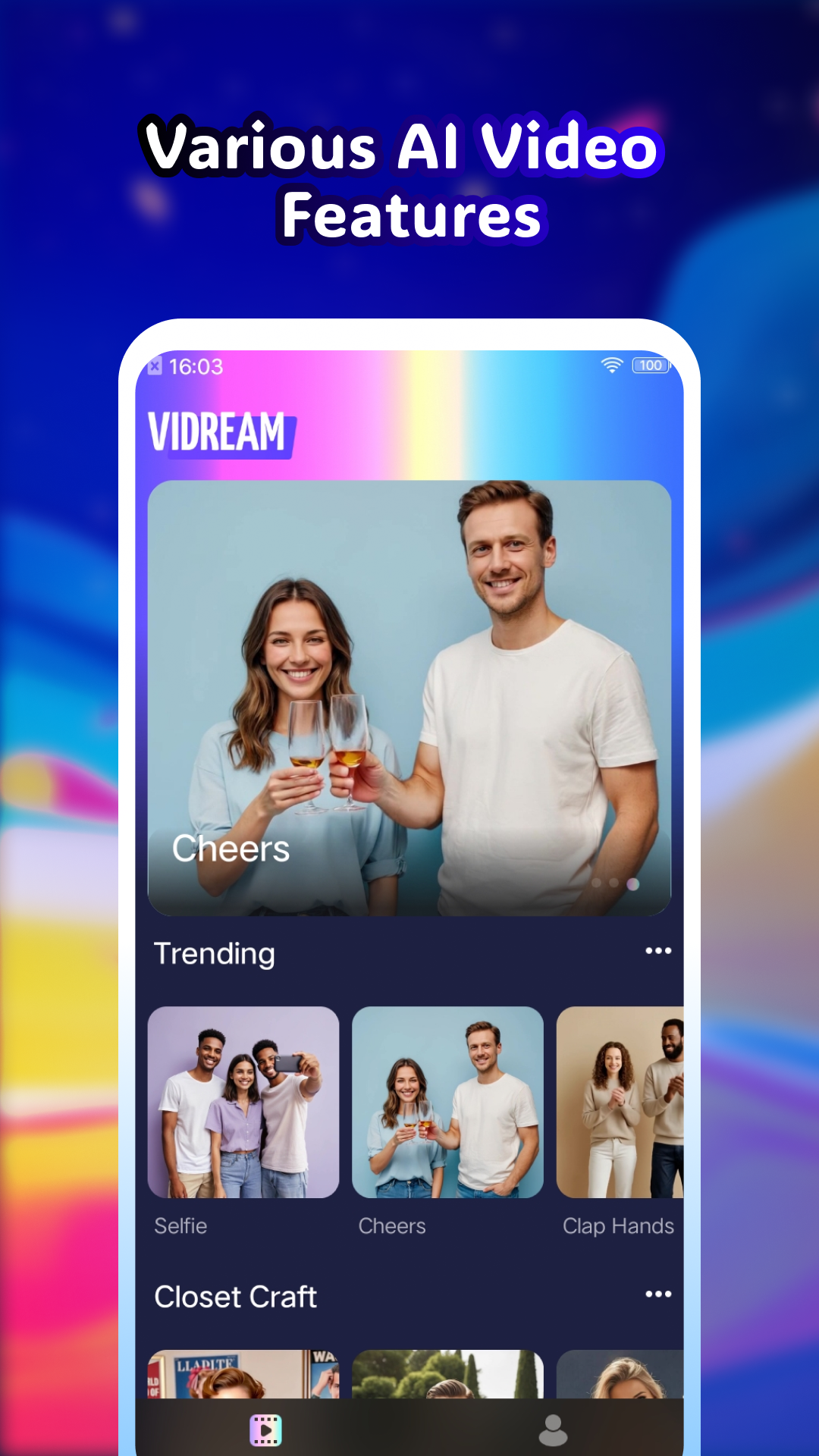 Rhythmic MV Templates Feature